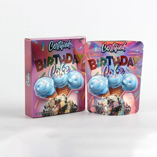 3.5G Mylar Bag With Box